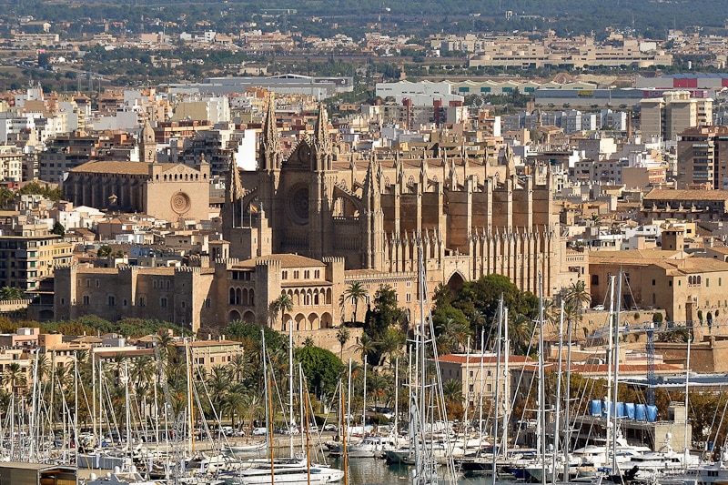 Palma de Mallorca. Panoramic view