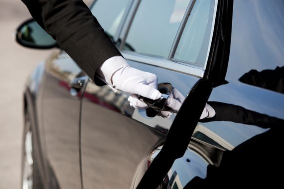 chauffeur service london, black car